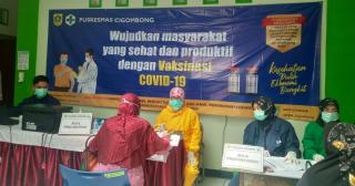 Puskesmas Cigombong gelar Vaksinasi Bagi Manula